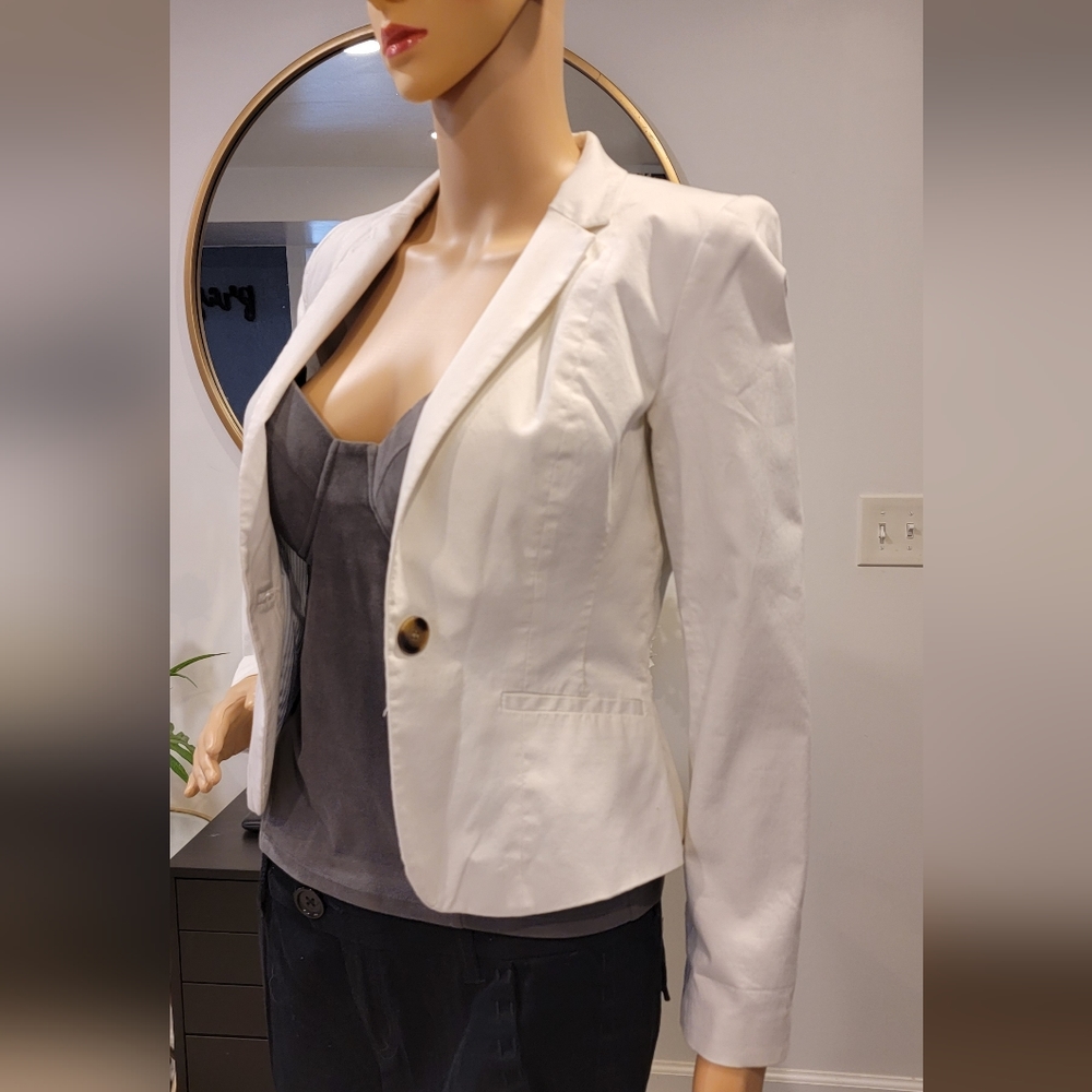 H&M White Blazer